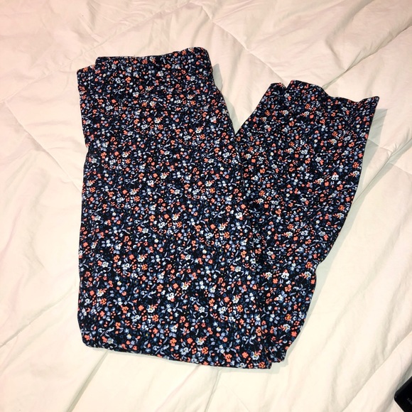 Gap skinny ankle floral pants - Picture 2 of 4